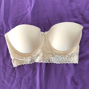 Aerie lightly lined strapless bra